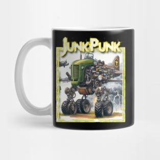 JunkPunk - Jacked Tractor Truck Plane - WelshDesigns Mug